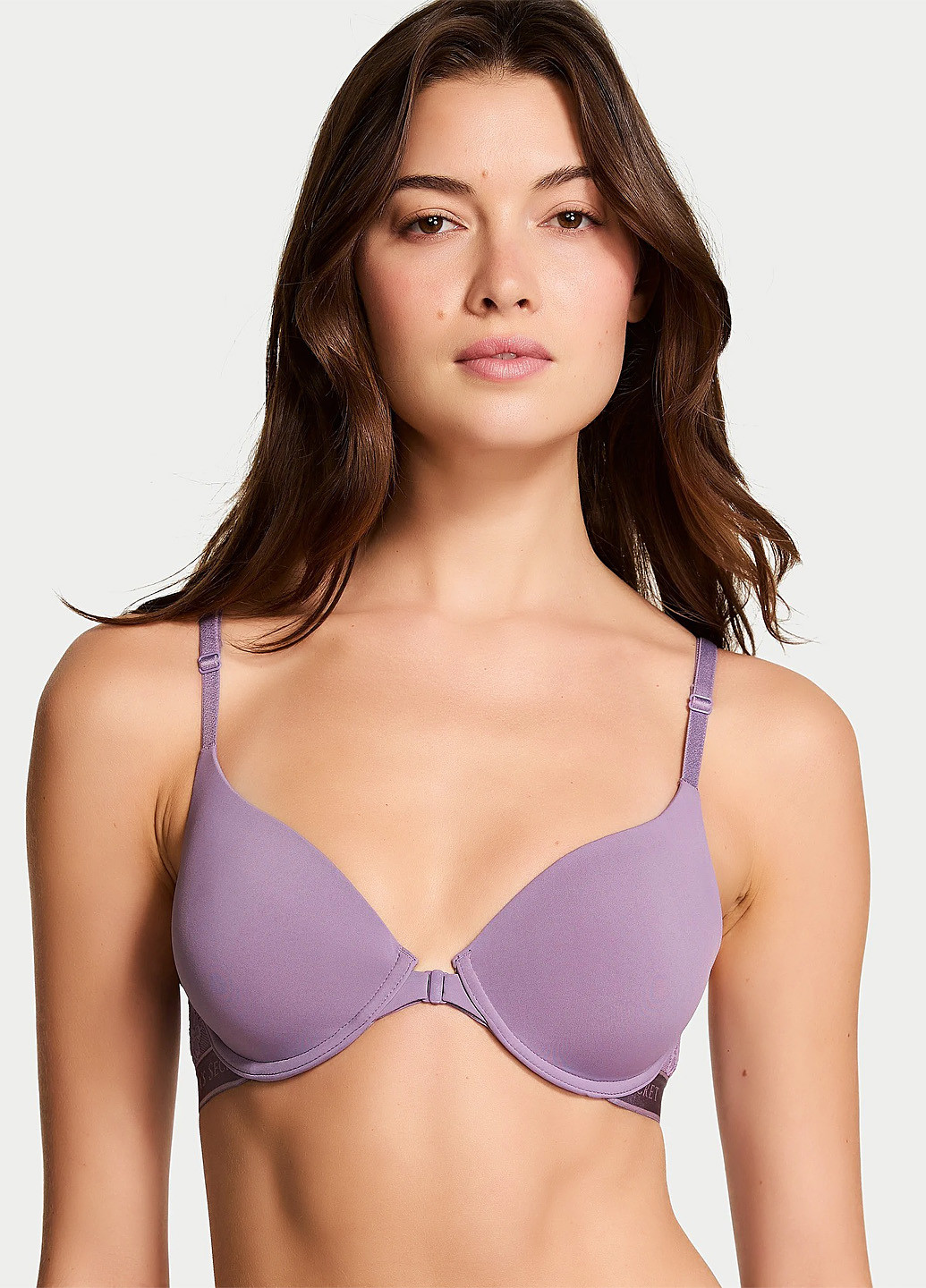 Сиреневый демисезонный комплект (бюстгальтер, трусики) Victoria's Secret