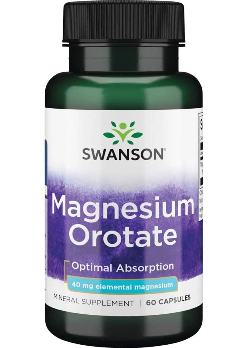 Магній оротат Magnesium Orotate 40 mg 60 капсул Swanson (255407626)