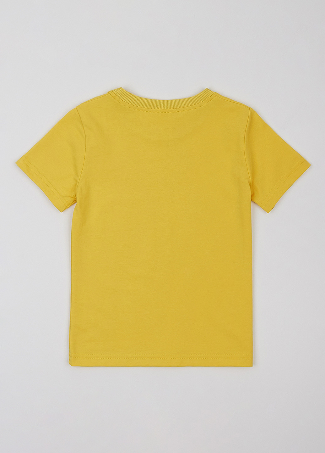 Желтая летняя футболка Garnamama