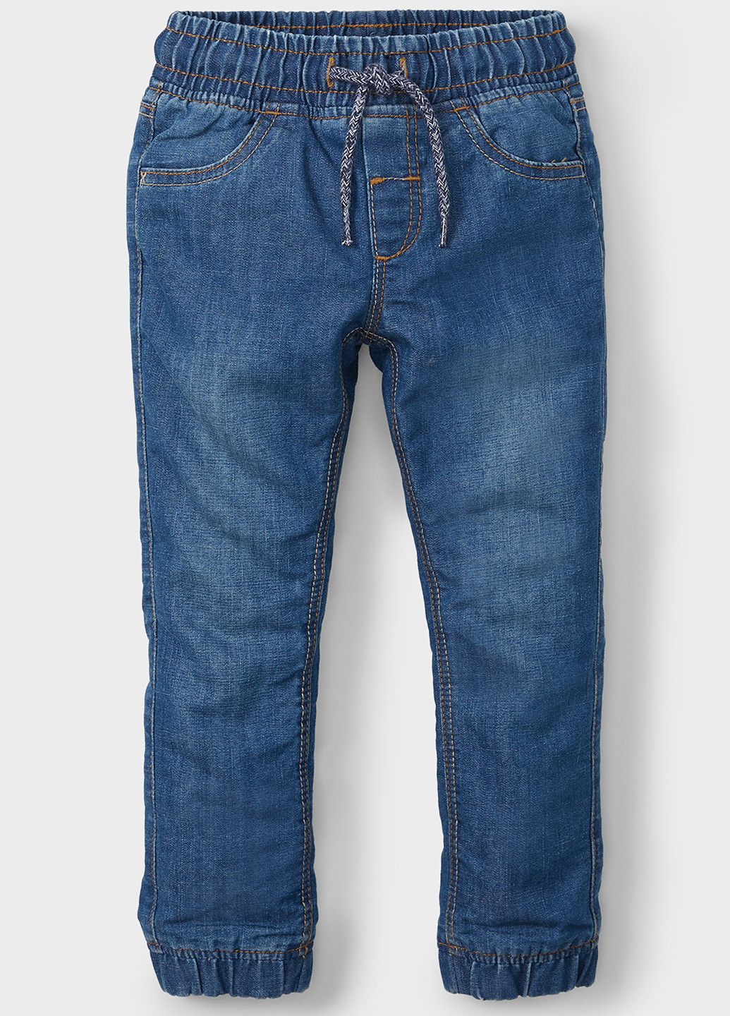 Синие демисезонные джоггеры джинсы C&A