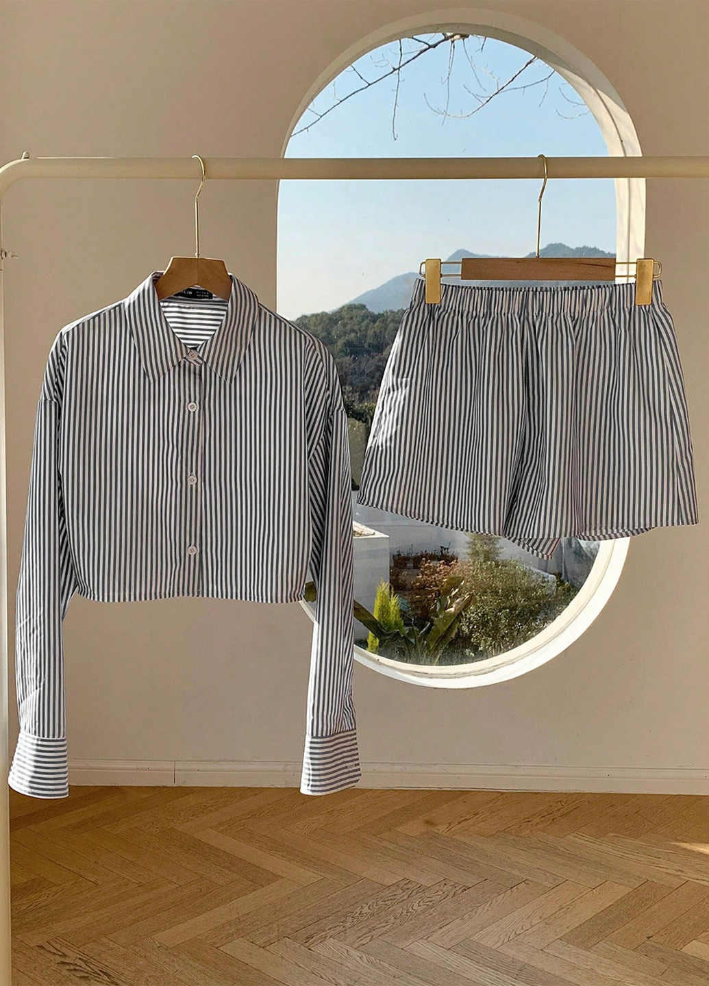 Костюм (сорочка, шорти) SHEIN (337834127)