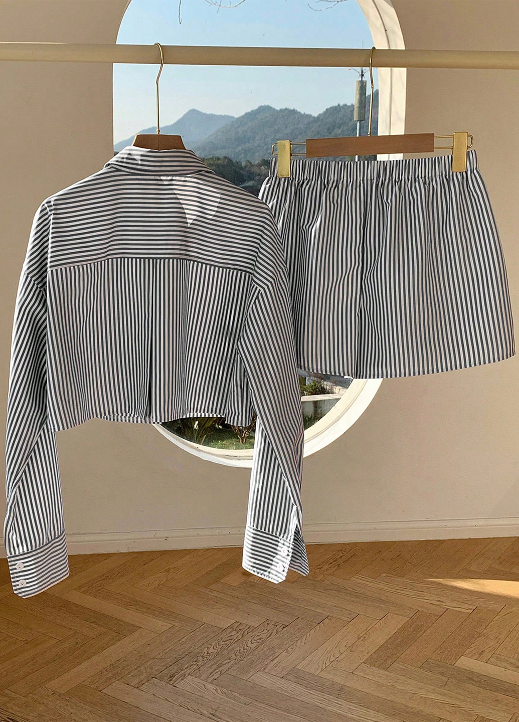 Костюм (сорочка, шорти) SHEIN (337834127)