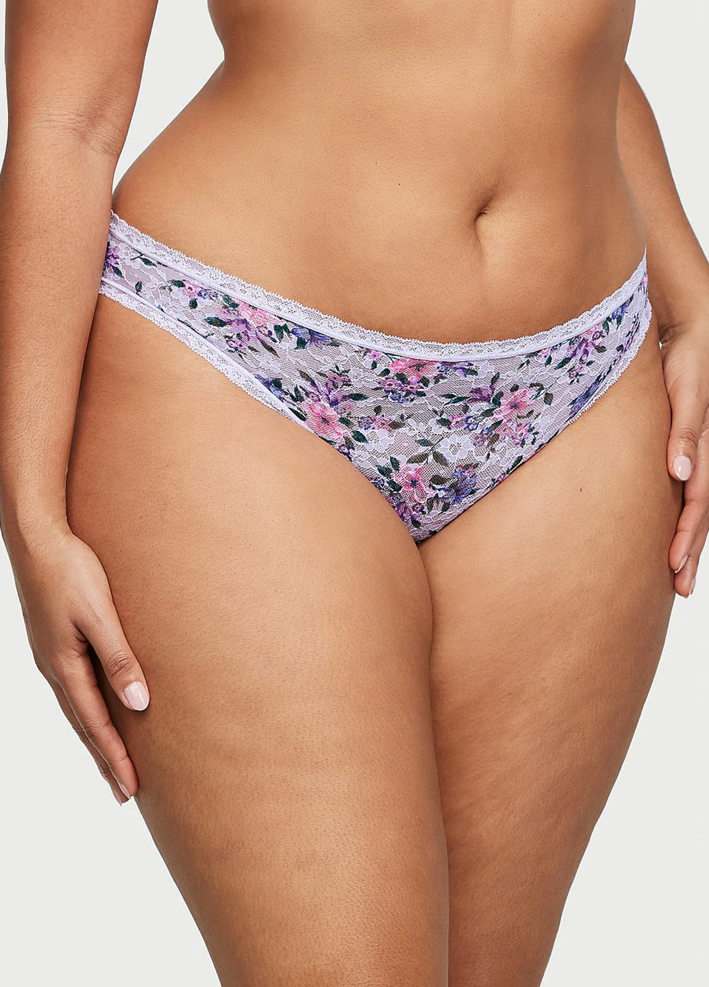 Сиреневый демисезонный комплект (бюстгалтер, трусики) Victoria's Secret