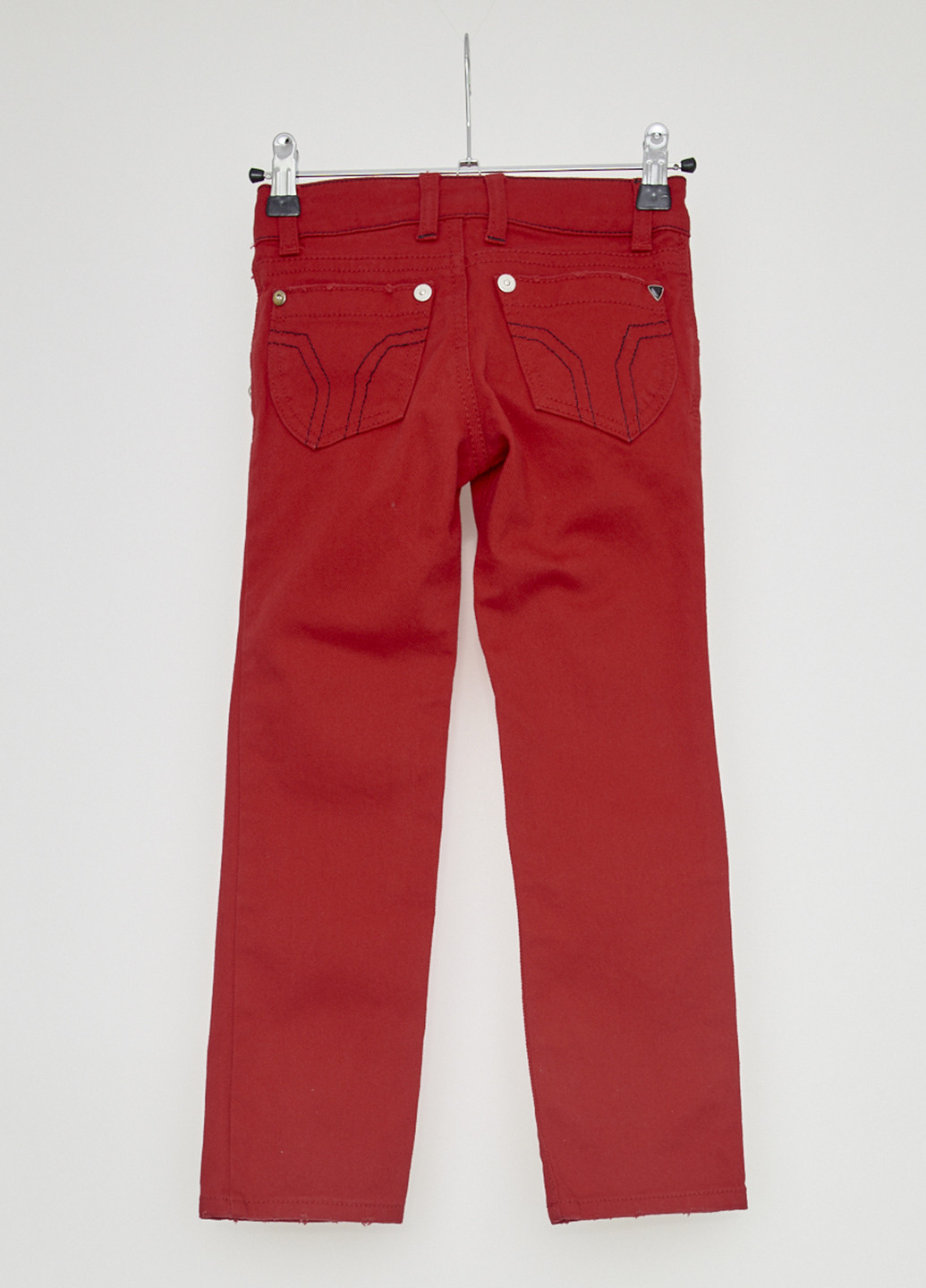 Красные демисезонные со средней талией джинсы Miss Sixty