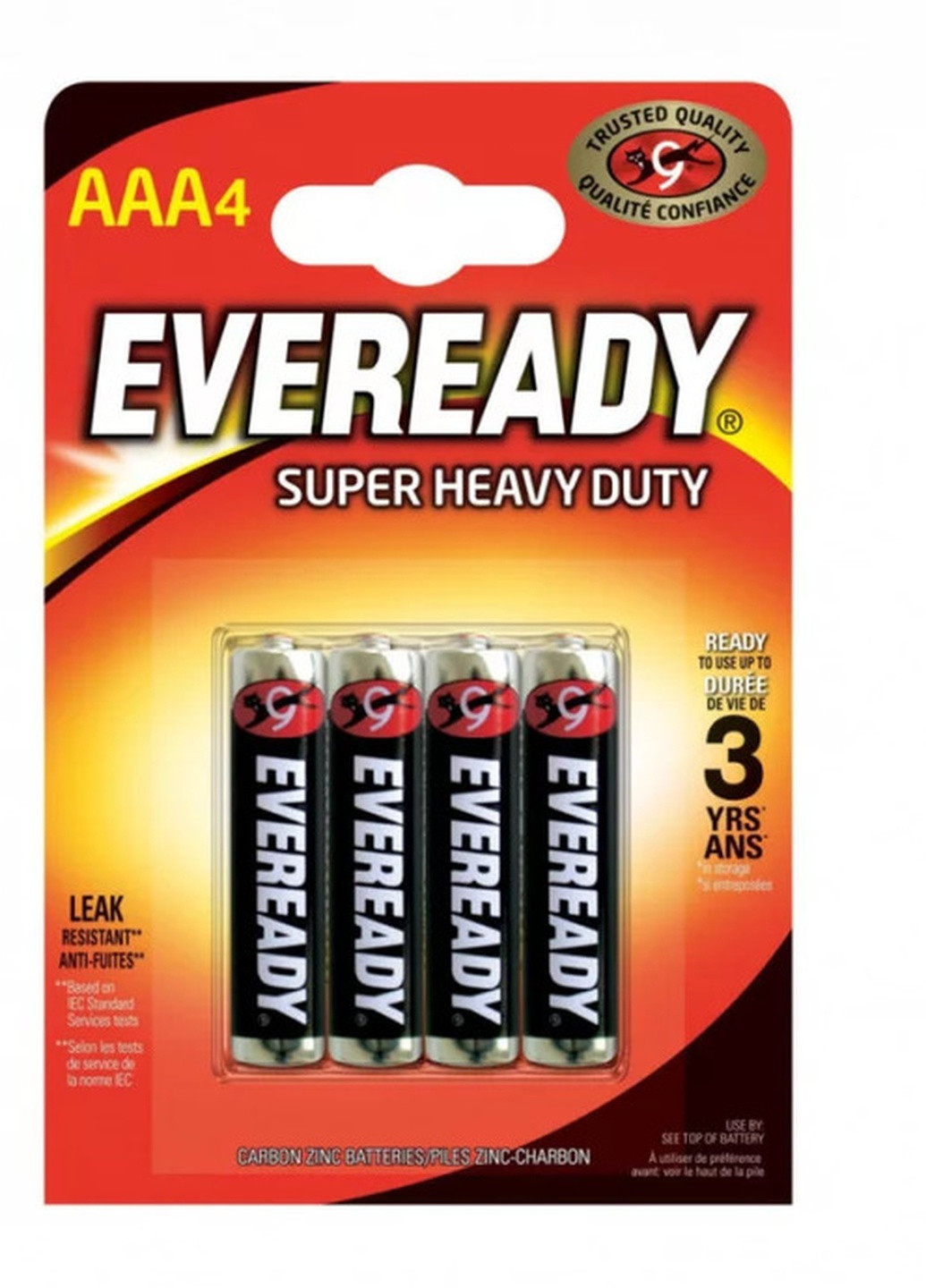 Батарейка EVEREADY AAА Super Heavy Duty 4шт. Energizer 7638900227550 (256602788)