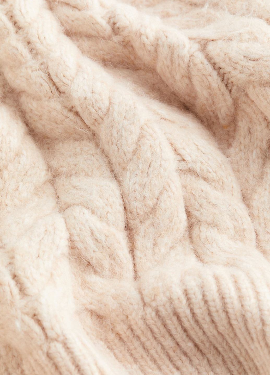 Светло-розовый зимний джемпер джемпер H&M