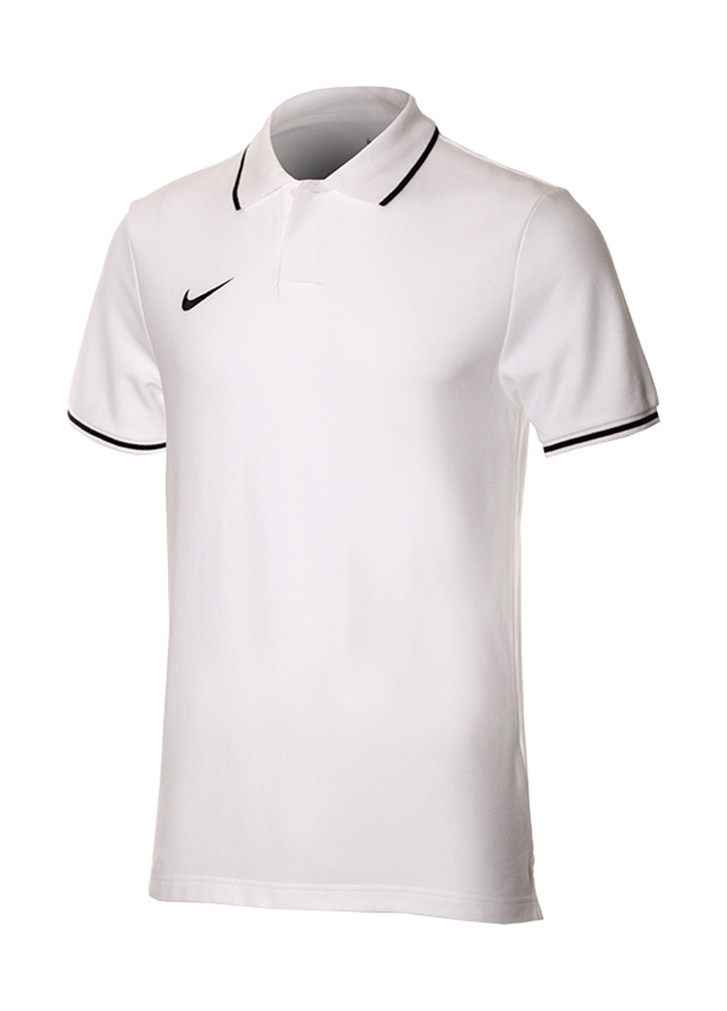 Белая футболка-поло для мужчин Nike однотонная