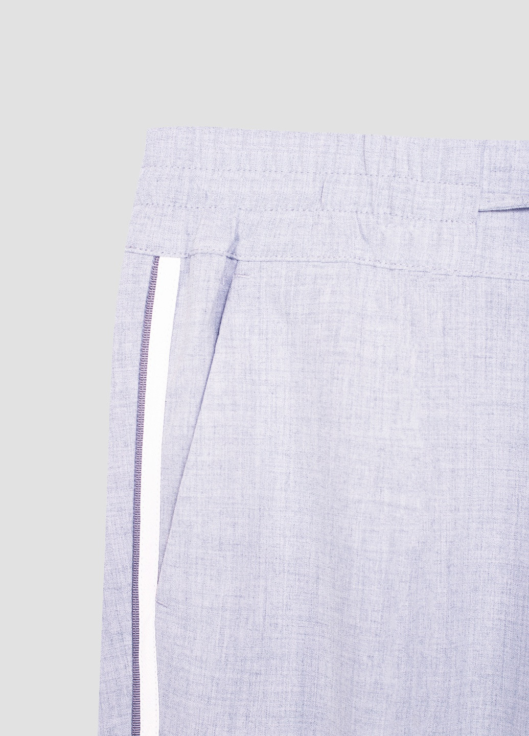 Серые кэжуал демисезонные брюки Opus