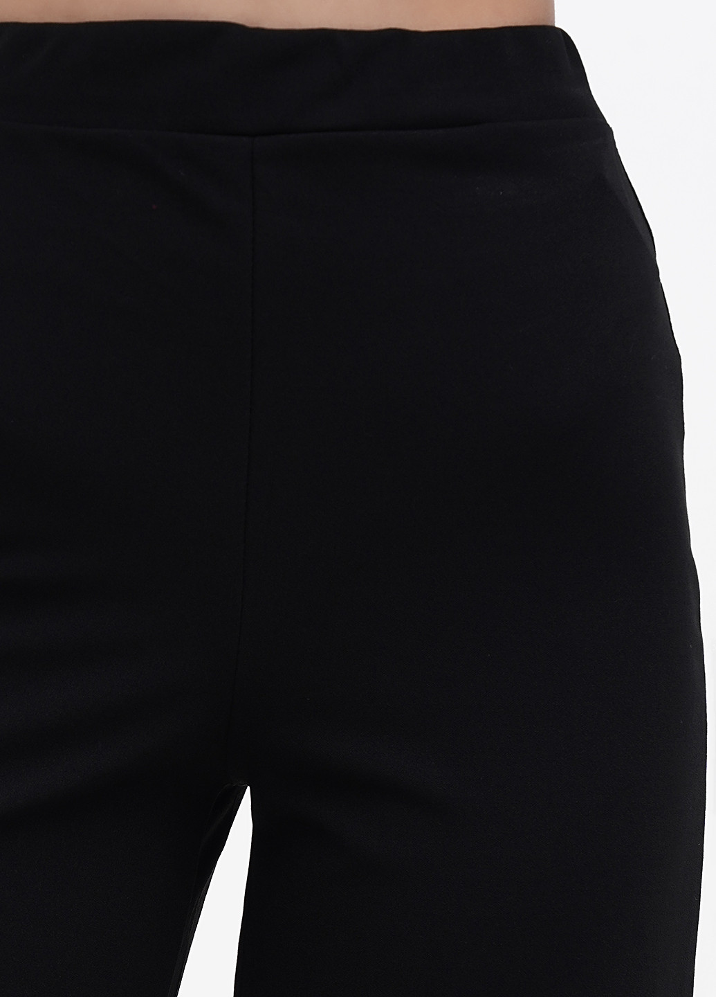 Черные кэжуал летние прямые брюки Boohoo