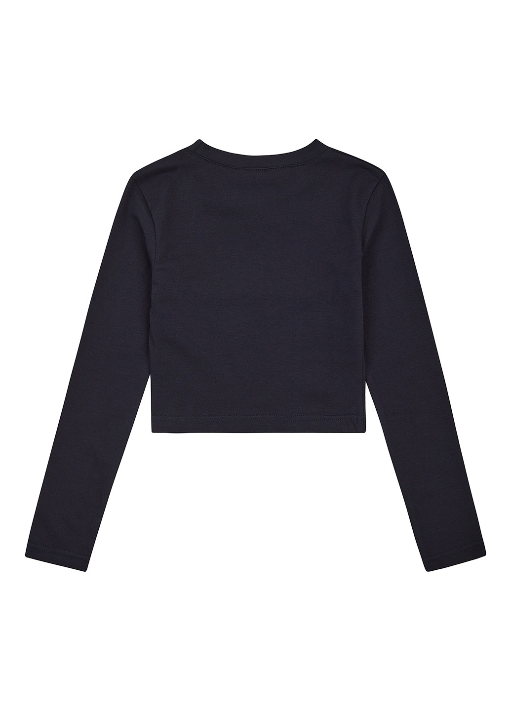 Темно-синий демисезонный кэжуал лонгслив Garnamama с надписями