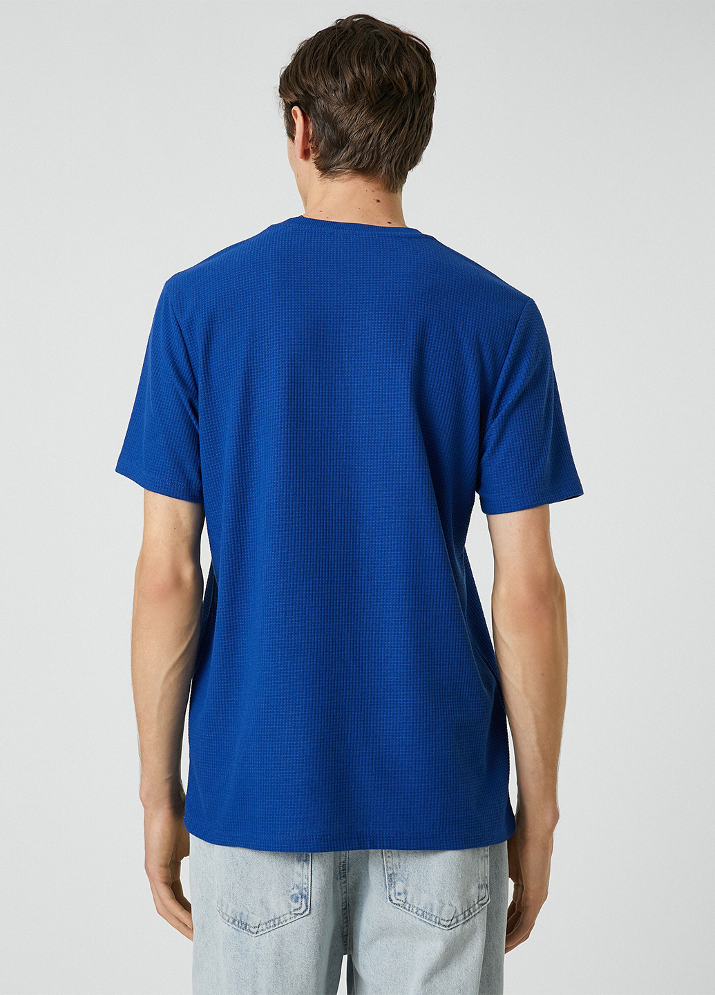 Синяя футболка KOTON