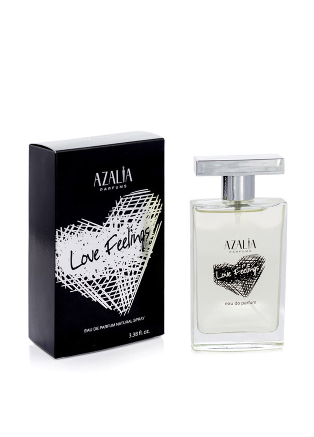 Парфумована вода Love Feelings Silver, 100 мл Azalia Parfums (117245069)