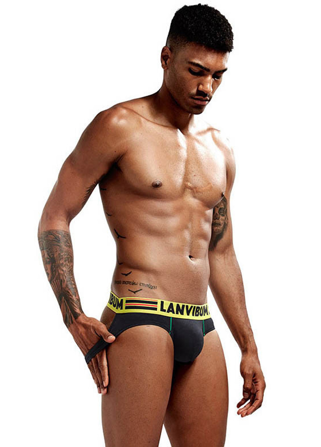 -трусы Черный Lanvibum (194814991)