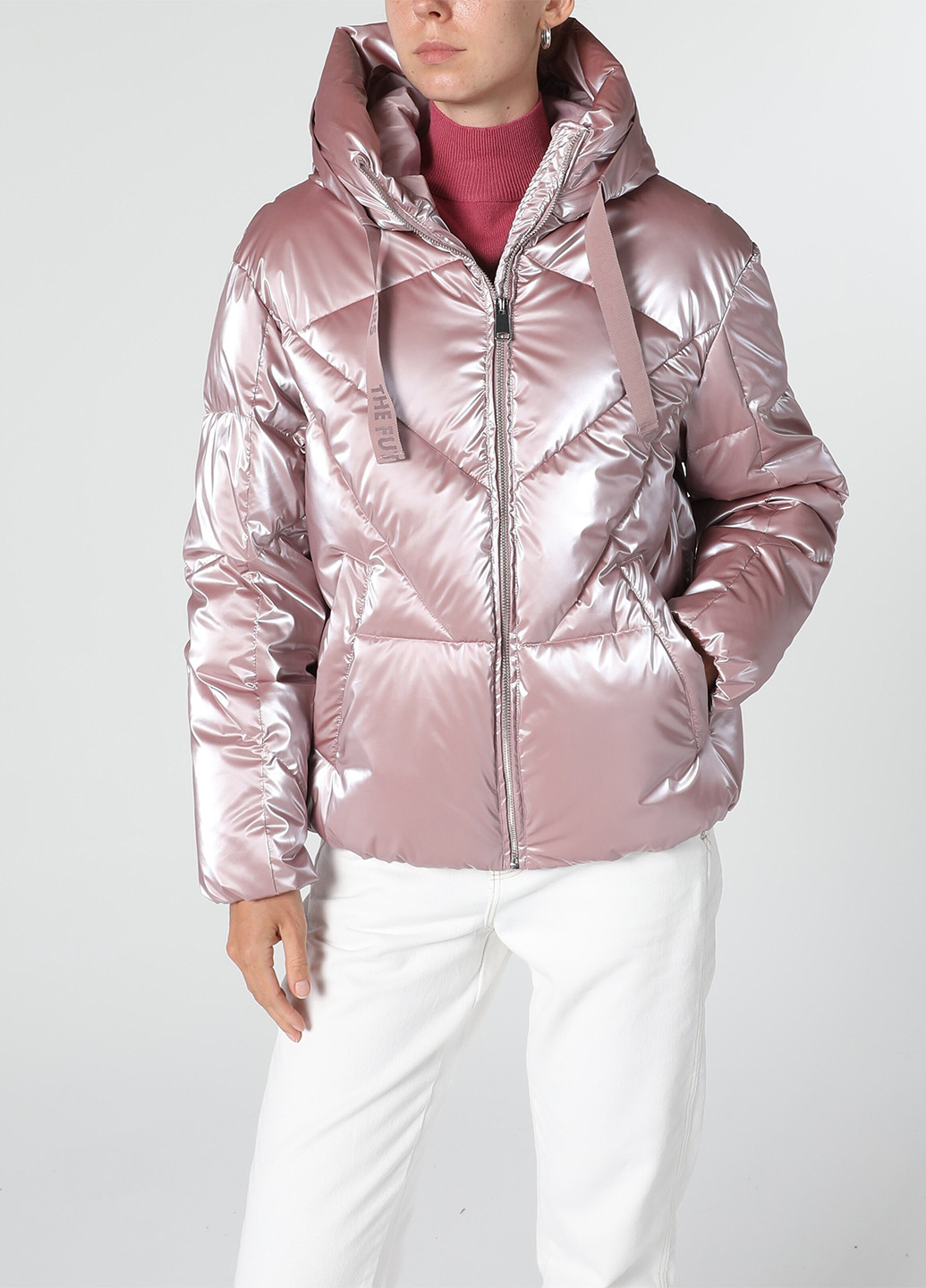 Світло-рожева зимня куртка Colin's