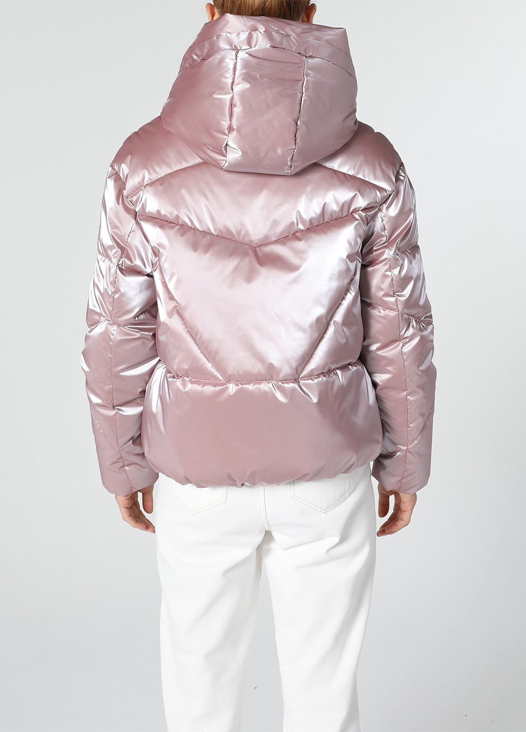 Светло-розовая зимняя куртка Colin's