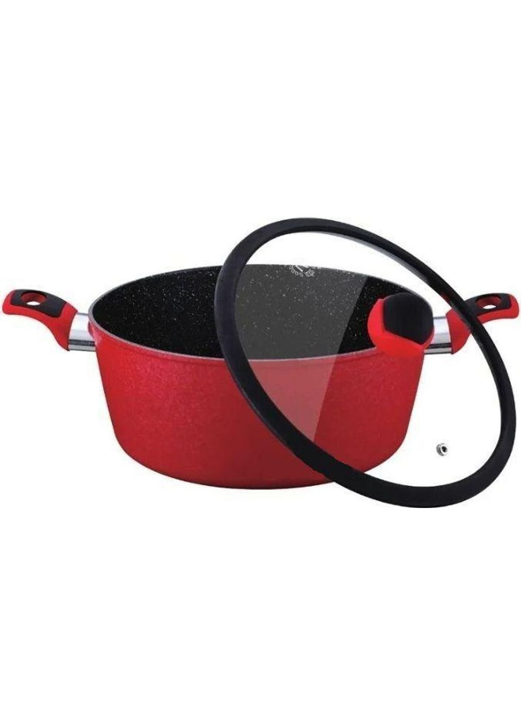 Кастрюля с крышкой Red Marble MK-1033-28 28 см 5.8 л Meisterklasse (253543819)
