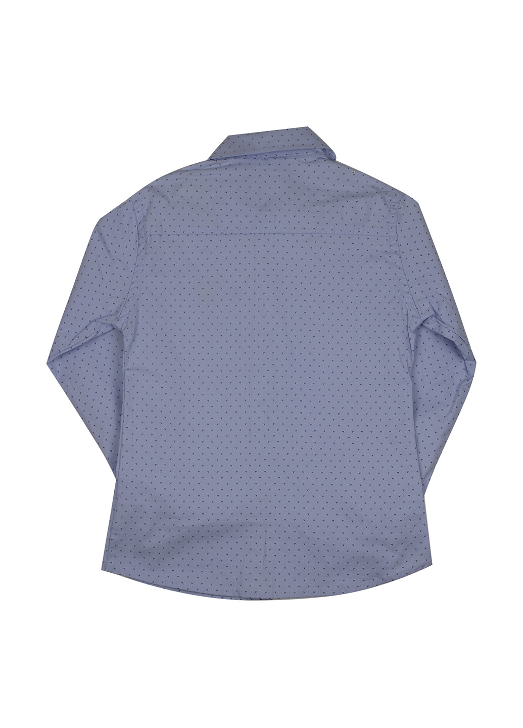 Голубой кэжуал рубашка с логотипом A-yugi