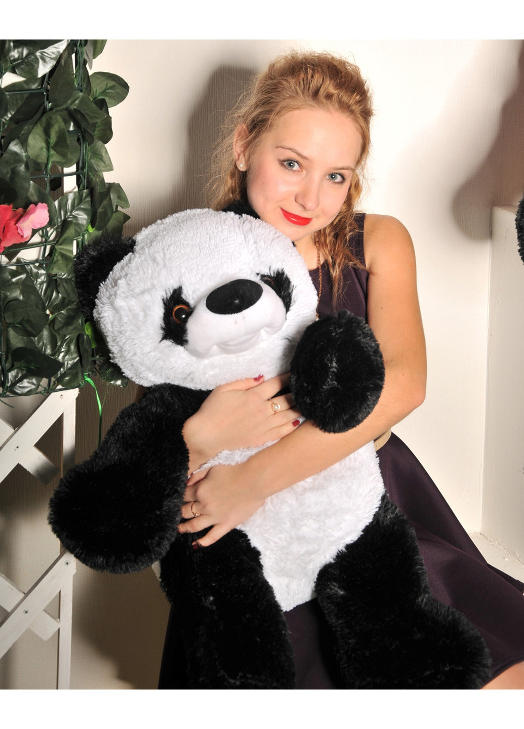 Мягкая игрушка Панда 75 см Алина (193792768)