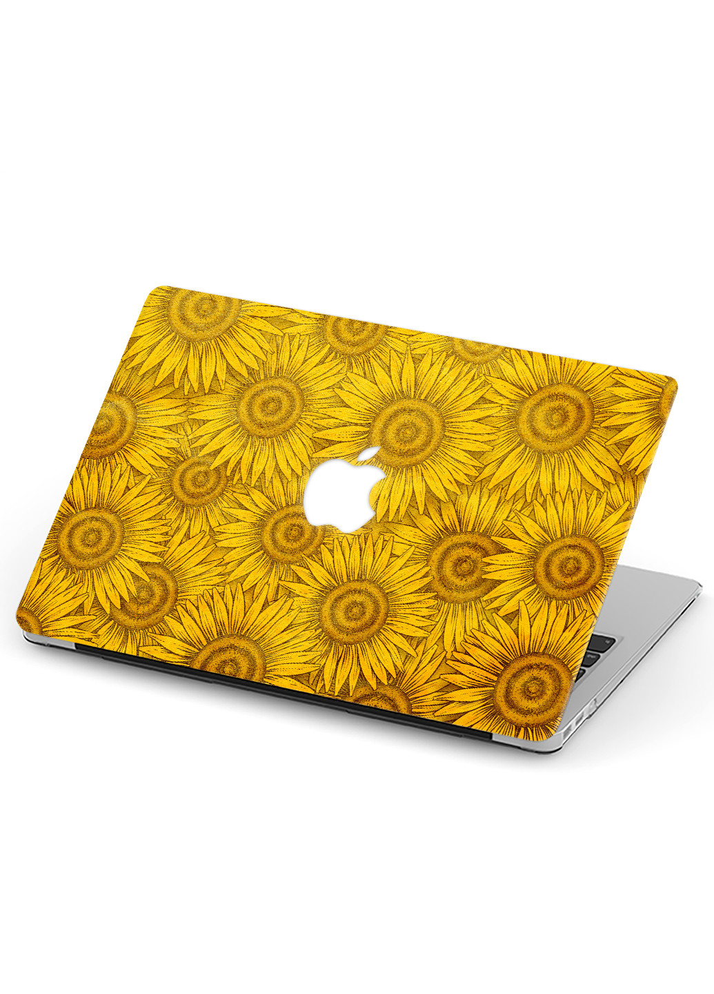 Чехол пластиковый для Apple MacBook Pro 16 A2141 Паттерн подсолнухов (Sunflower pattern) (9494-2359) MobiPrint (218867887)