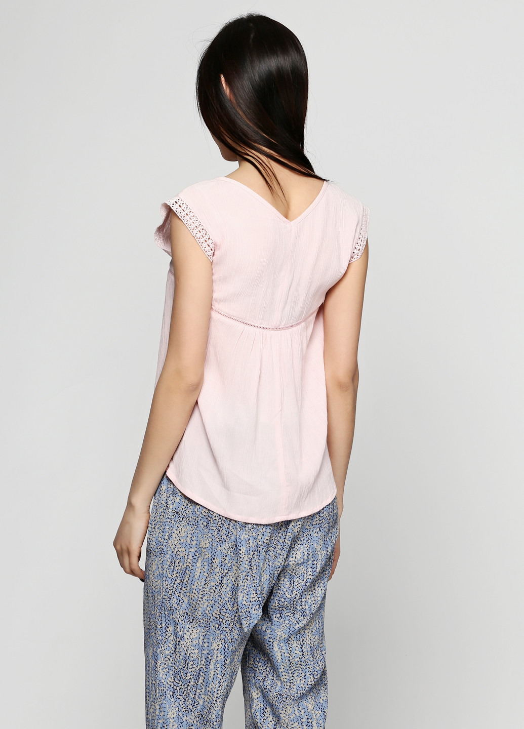 Светло-розовая летняя блуза Imperial