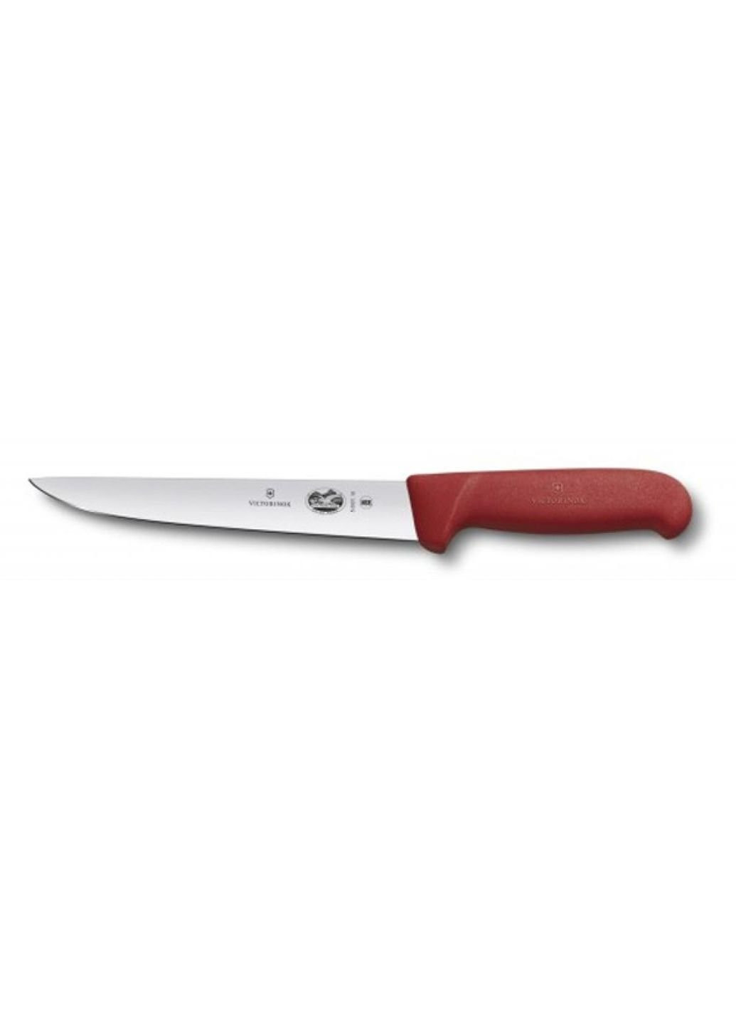Кухонный нож Fibrox обвалочный 18 см, красный (5.5501.18) Victorinox (254077477)