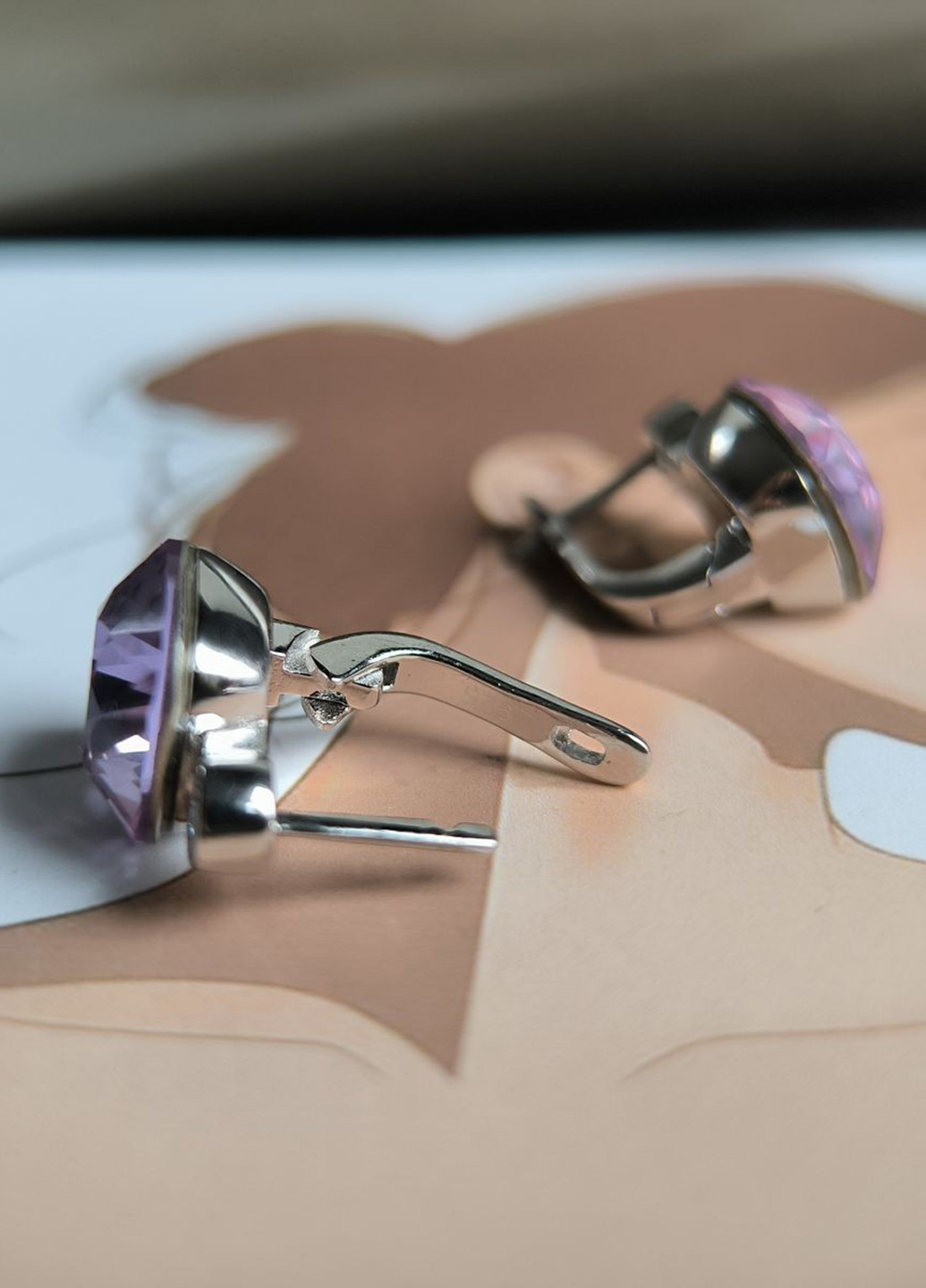 Сережки Silver Flame (369649445)