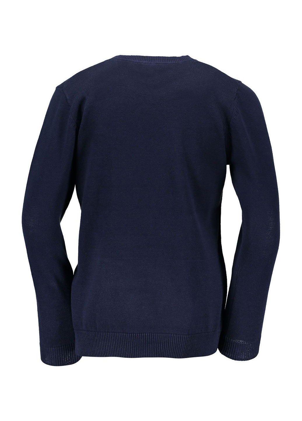 Темно-синий демисезонный пуловер пуловер Piazza Italia