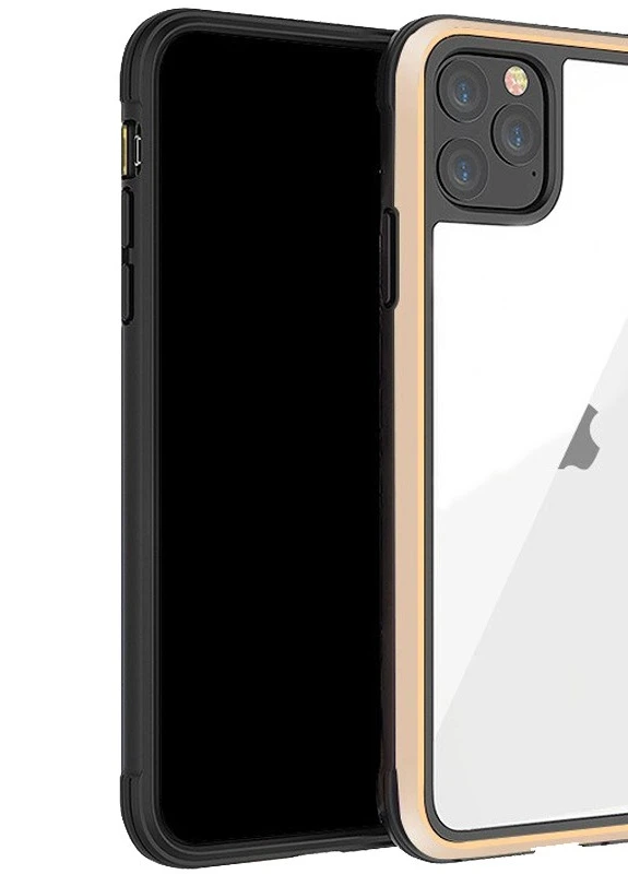 Чохол PC + TPU + Metal Ares для Apple iPhone 12 Pro Max (6.7 ') Золотий (is_00000043600_3) K-Doo (229726671)