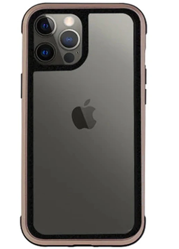 Чохол PC + TPU + Metal Ares для Apple iPhone 12 Pro Max (6.7 ') Золотий (is_00000043600_3) K-Doo (229726671)