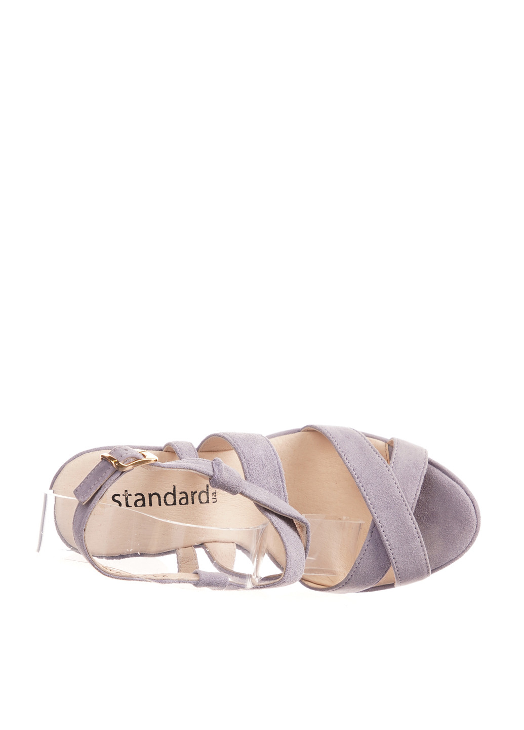 Сиреневые босоножки Standard с ремешком плетение