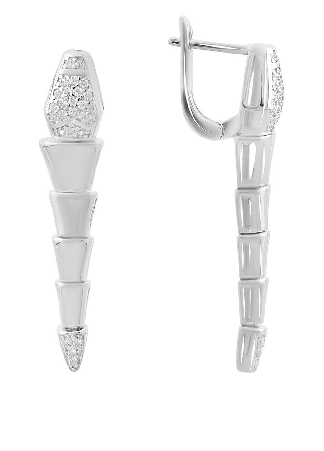 Серьги Silver Flame (317284852)