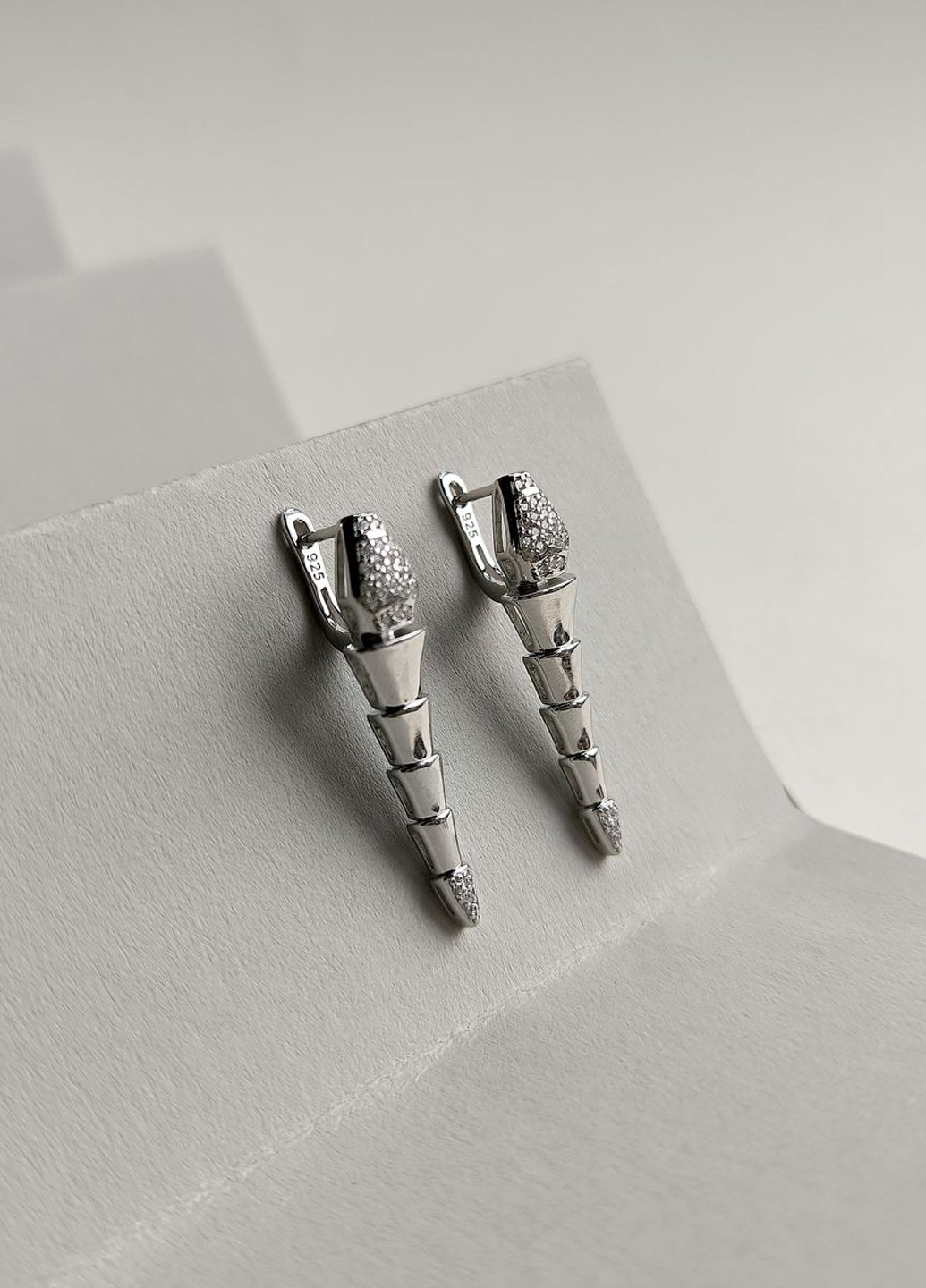 Серьги Silver Flame (317284852)