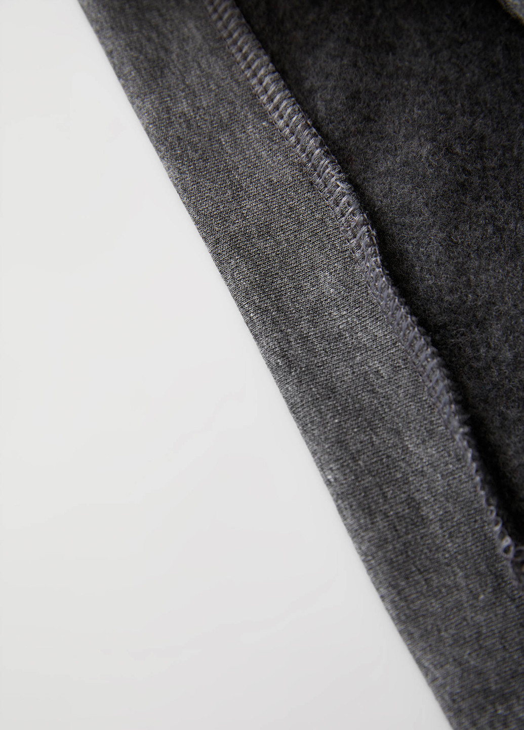 Темно-сірий демісезонний комплект (світшот, штани) брючний DeFacto