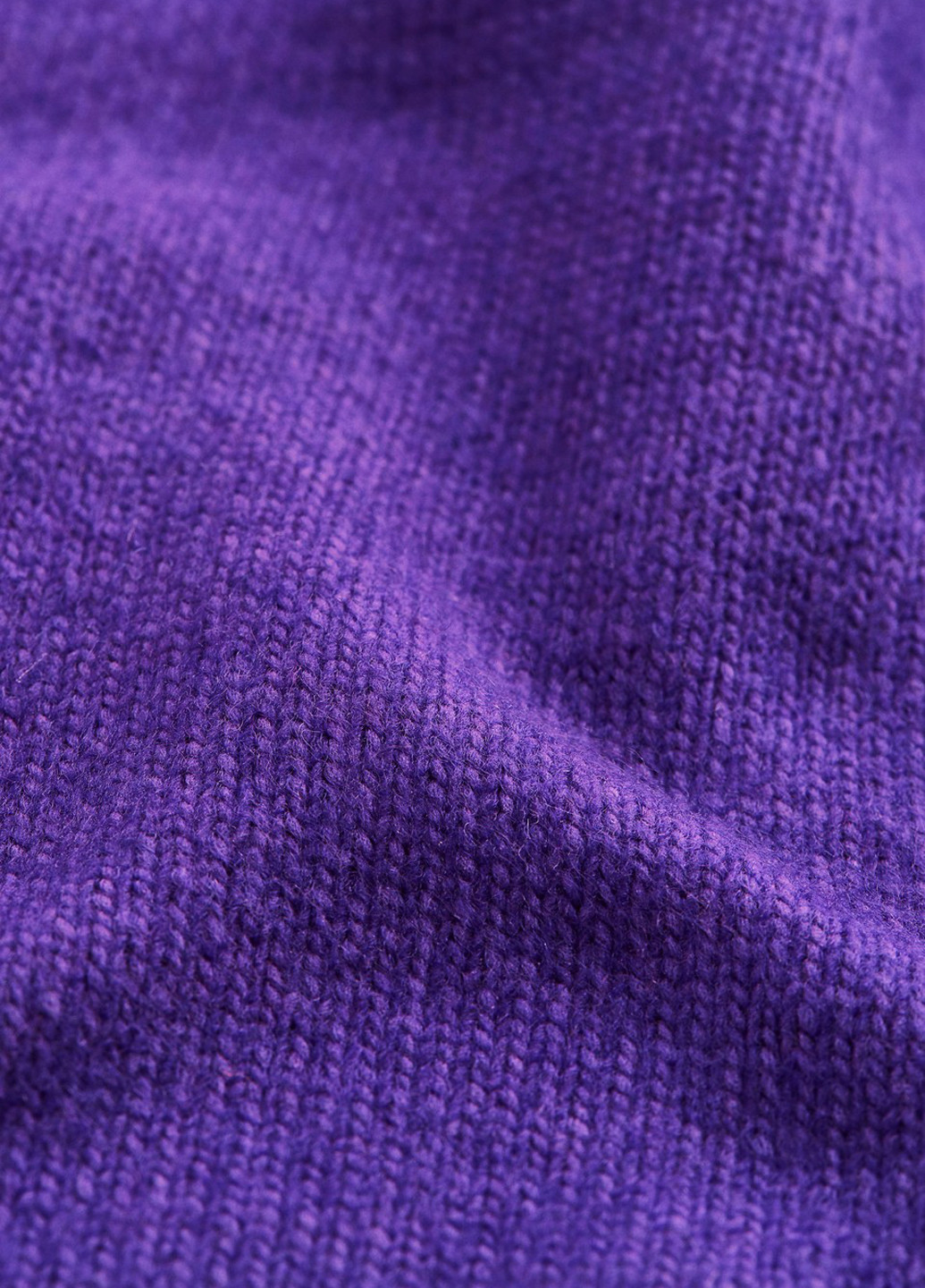 Фиолетовое кэжуал платье платье-свитер H&M однотонное