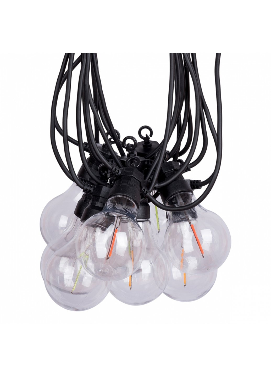 Гірлянда ретро LED вулична 10 ламп, 6 м, IP44, багатобарвна, 8 м (801173) YES! Fun (254593413)