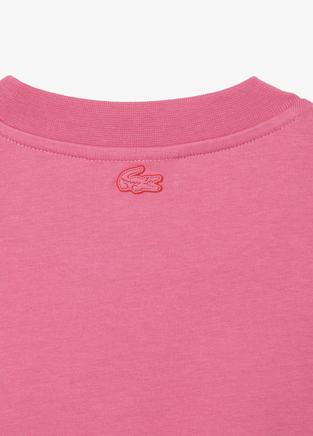 Рожева літня футболка Lacoste