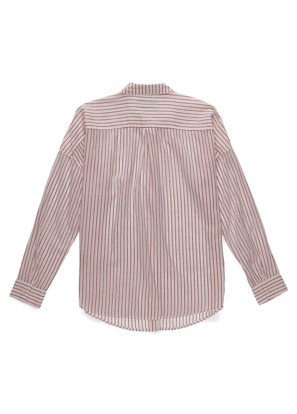 Белая кэжуал рубашка в полоску Scotch & Soda