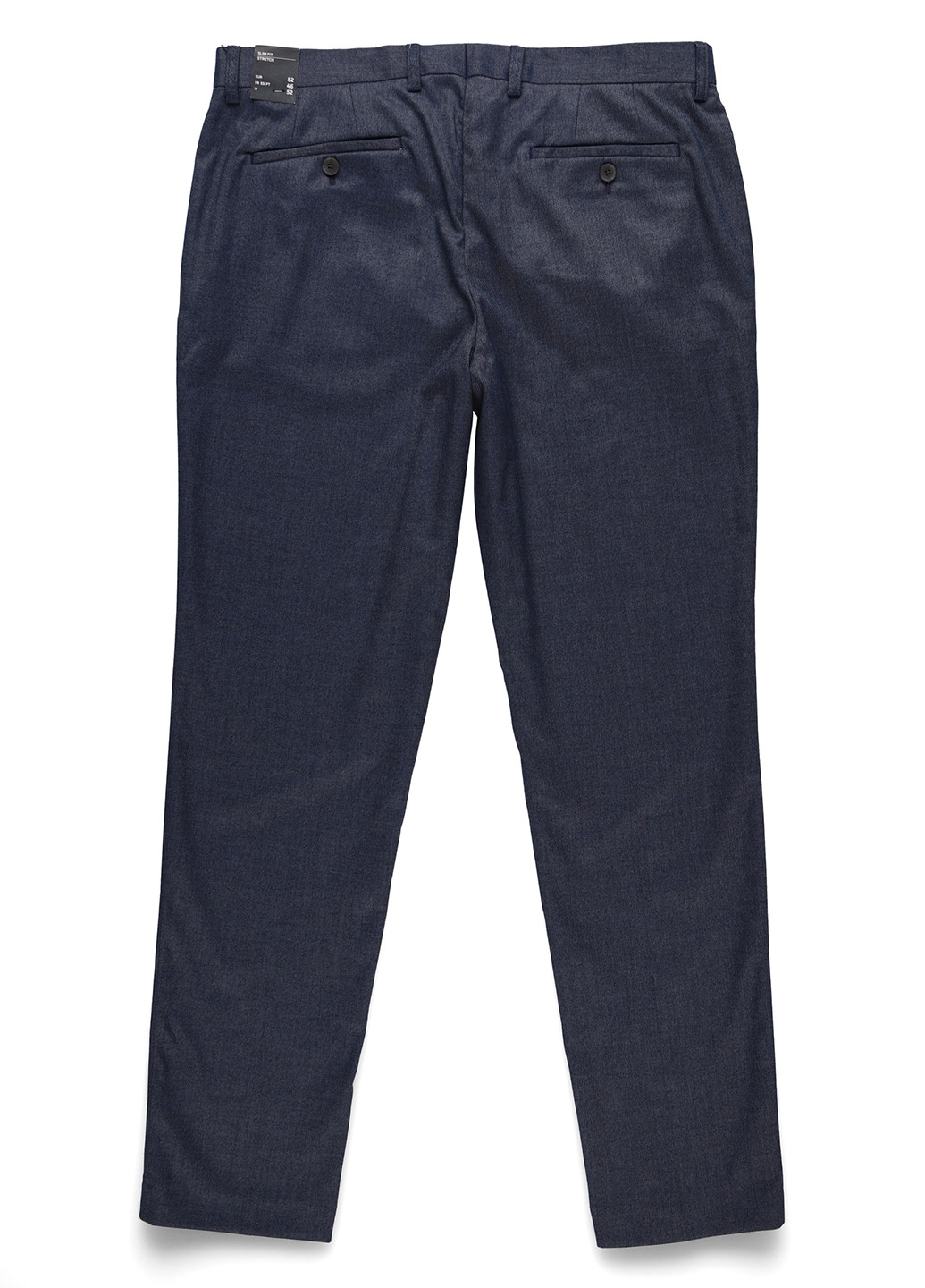 Серо-синие кэжуал демисезонные прямые брюки C&A
