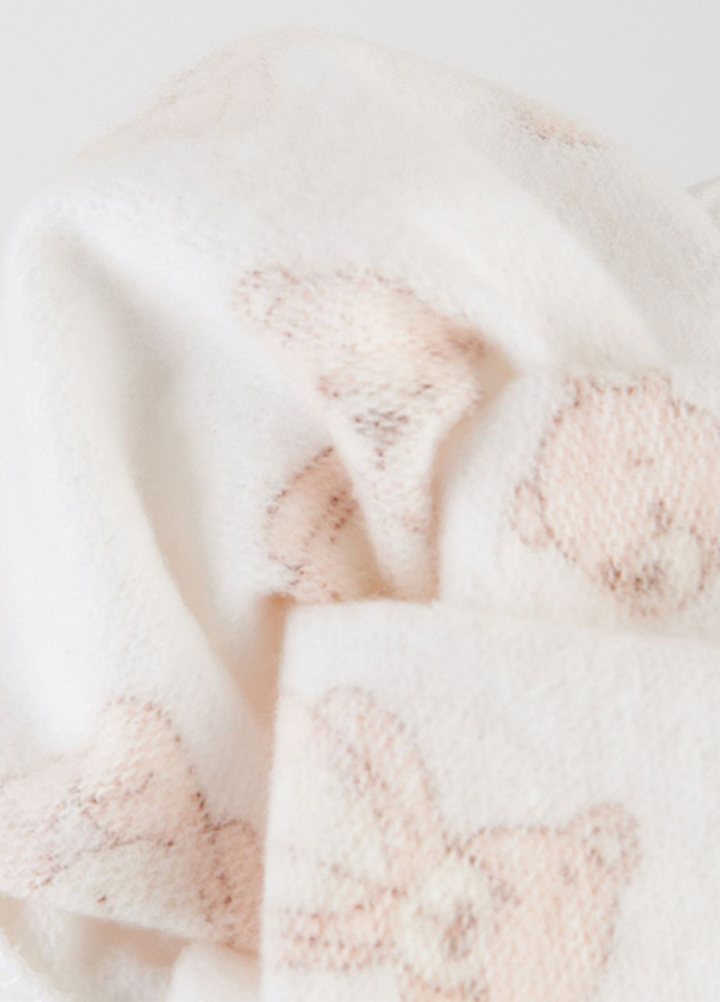 Молочная зимняя пижама (свитшот, брюки) Ляля