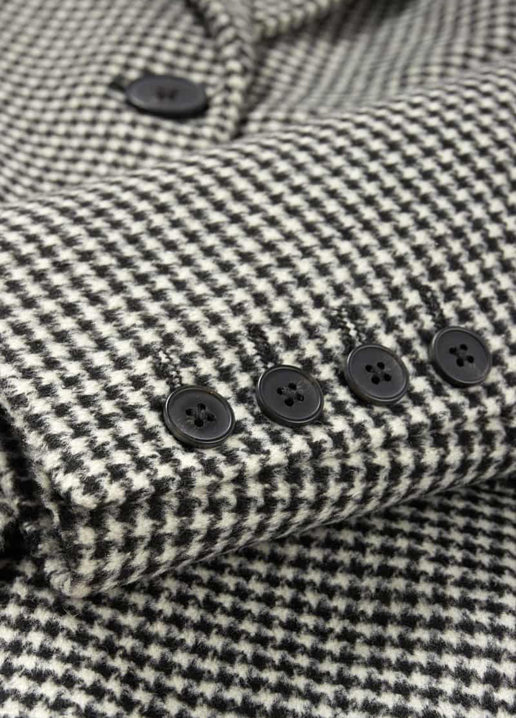 Чорно-білий демісезонне Пальто однобортне C&A