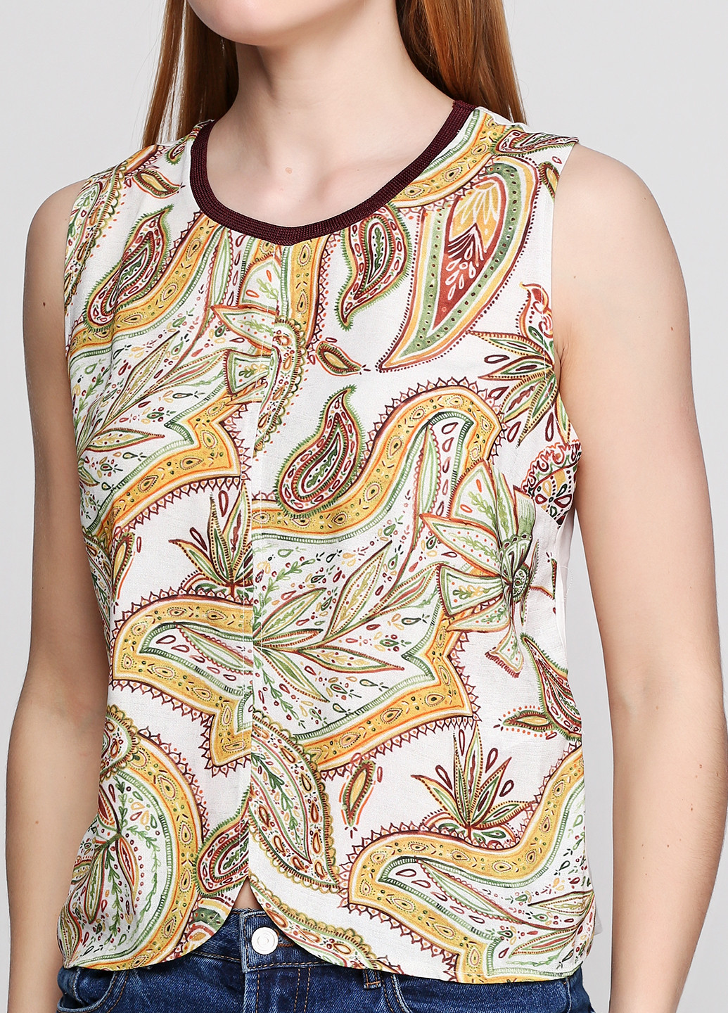 Комбінована літня блуза Zara