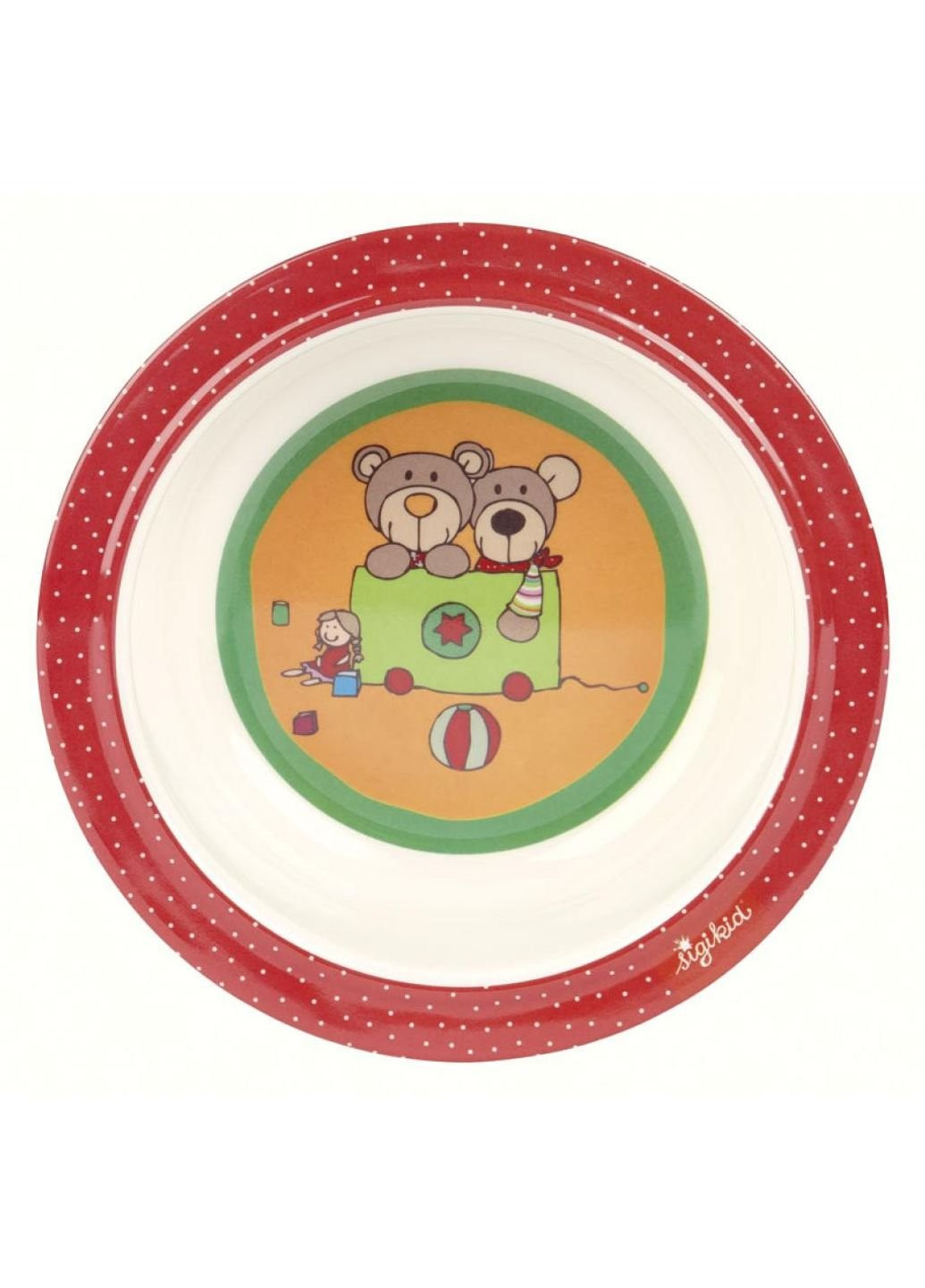 Набор детской посуды Тарелка глубокая Wild & Berry Bears Sigikid (252241761)