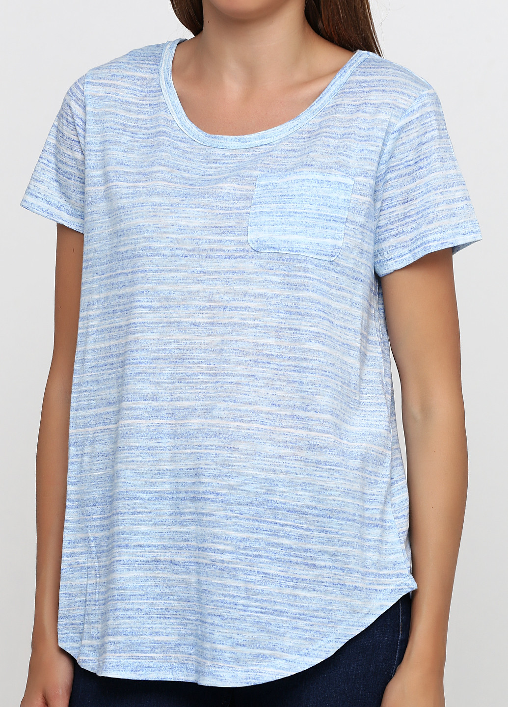 Блакитна літня футболка Francesca's