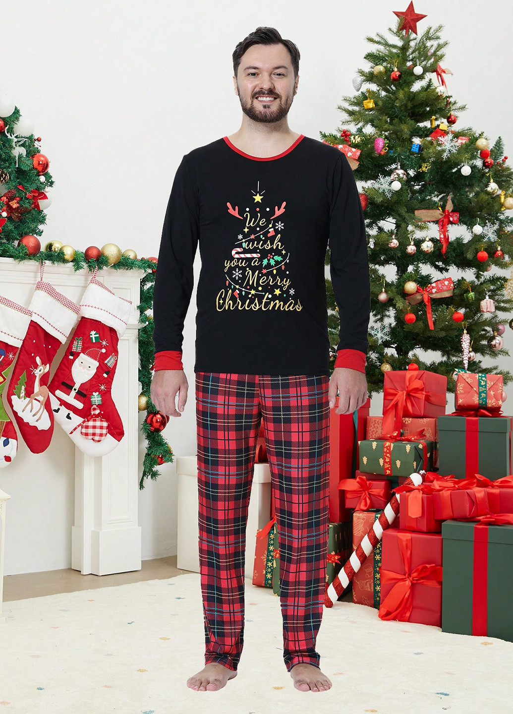 Піжама (лонгслів, штани) SHEIN (331821608)