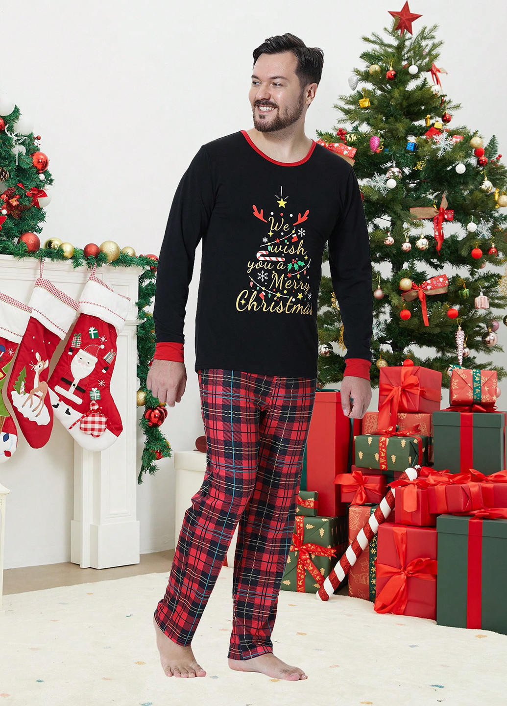 Піжама (лонгслів, штани) SHEIN (331821608)