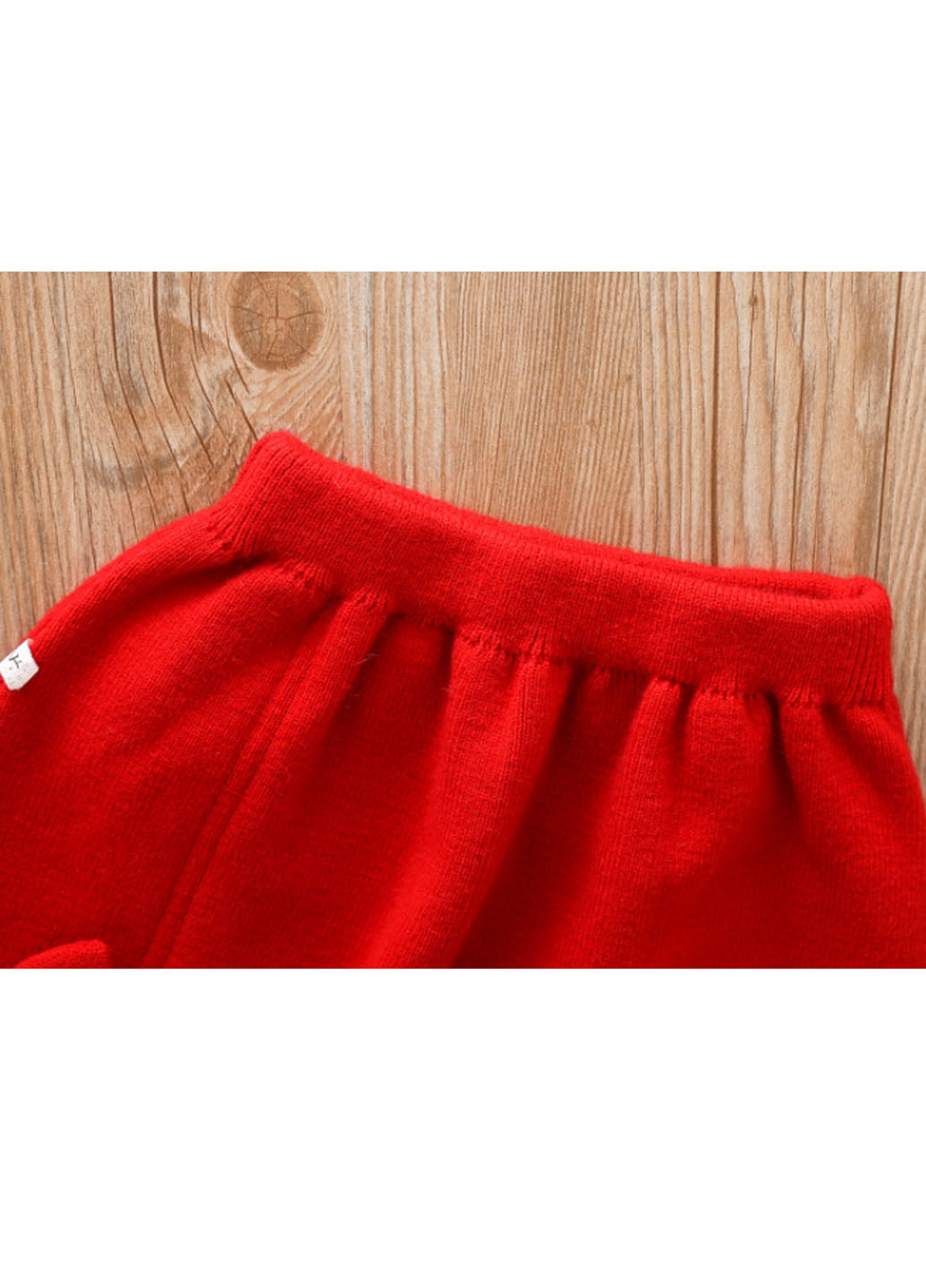 Червоний демісезонний теплий костюм спідничний No Brand