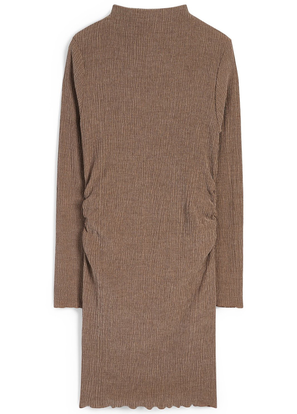 Темно-бежева кежуал сукня C&A меланжева