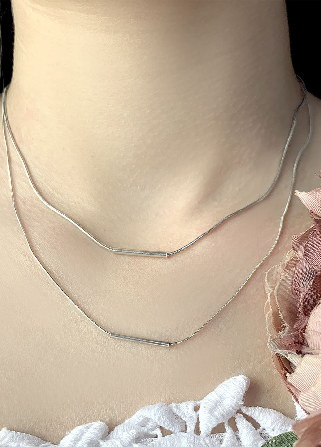 Кольє Silver Flame (186435318)