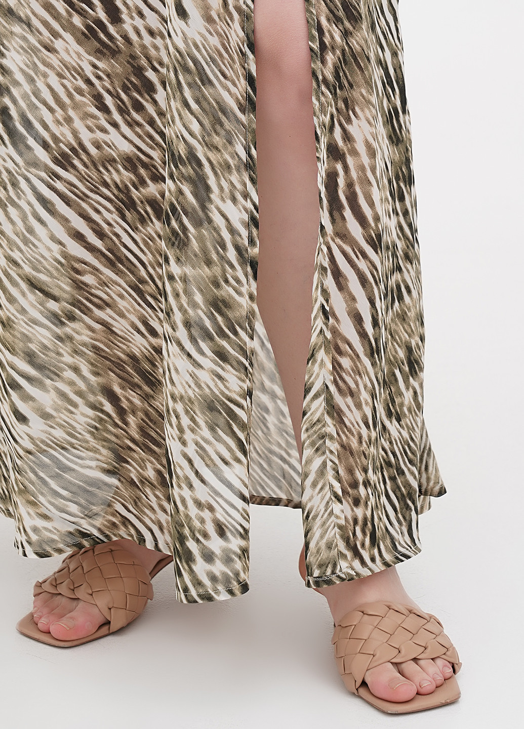 Комбінована кежуал сукня Asos з абстрактним візерунком