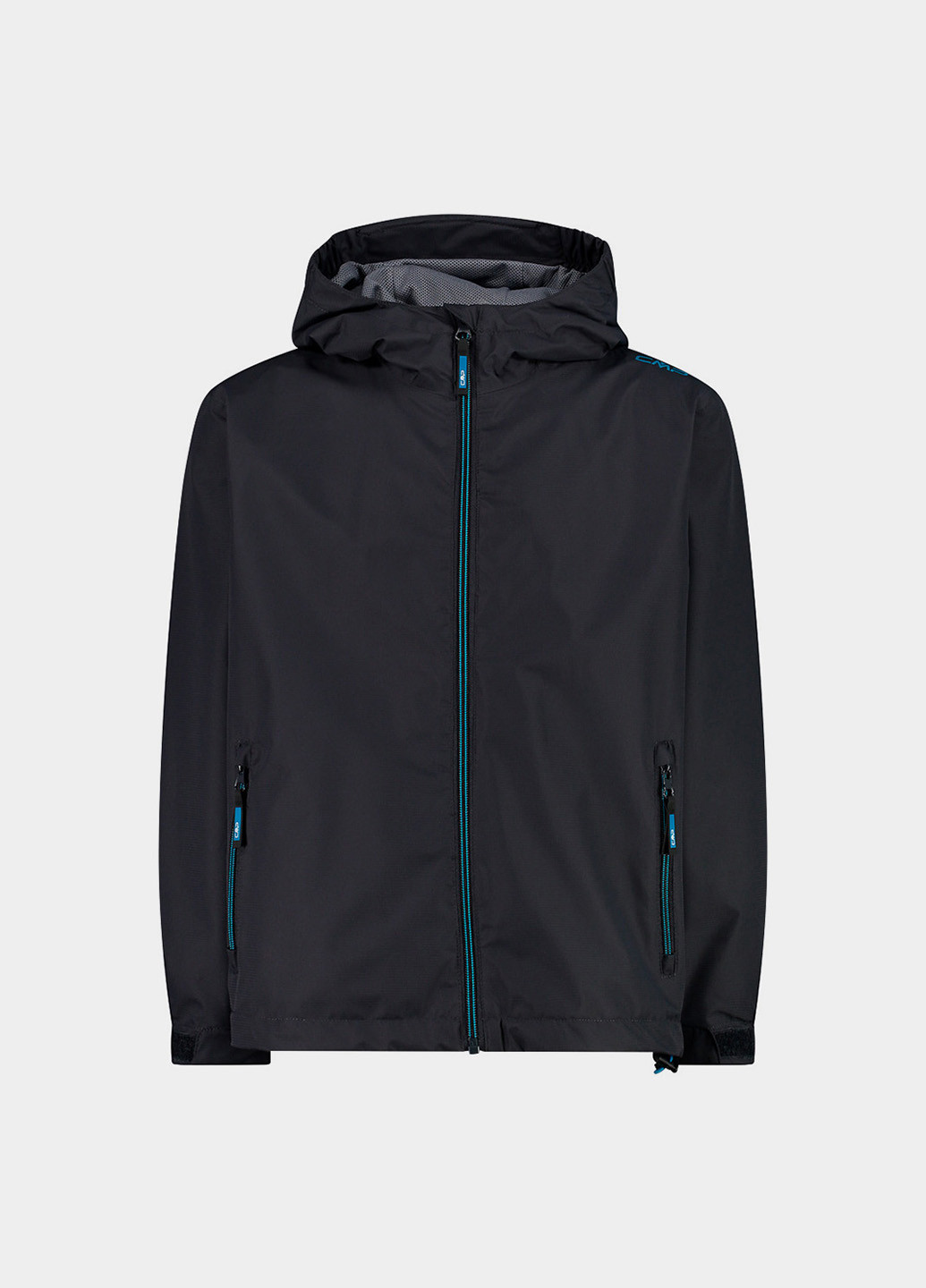 Темно-синяя демисезонная ветровка CMP JACKET FIX HOOD